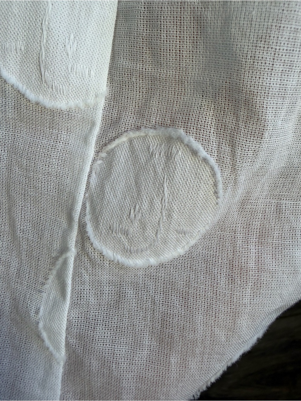 Madewell White Puff-Sleeve Midi Dress - Picture 8 of 9